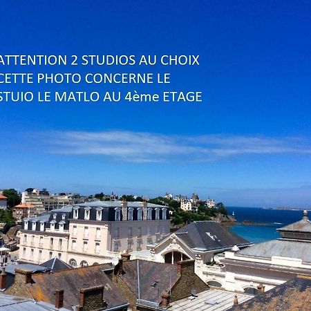 Les Studios Vue Mer Le Matlo Dinard Exterior photo