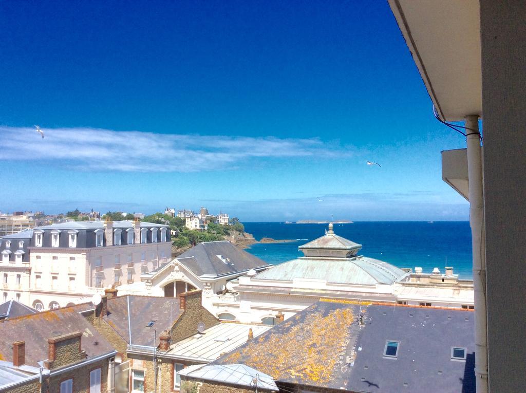 Les Studios Vue Mer Le Matlo Dinard Exterior photo